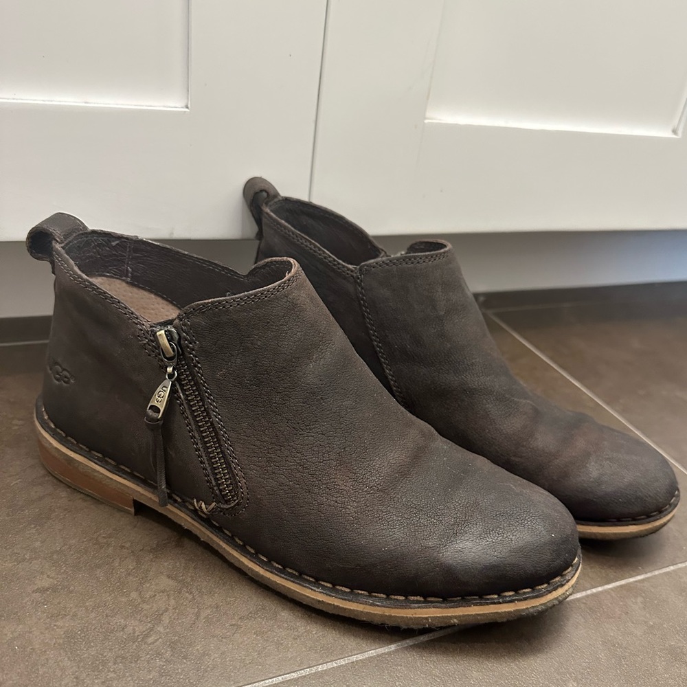 Ugg Brown Ankle Boots